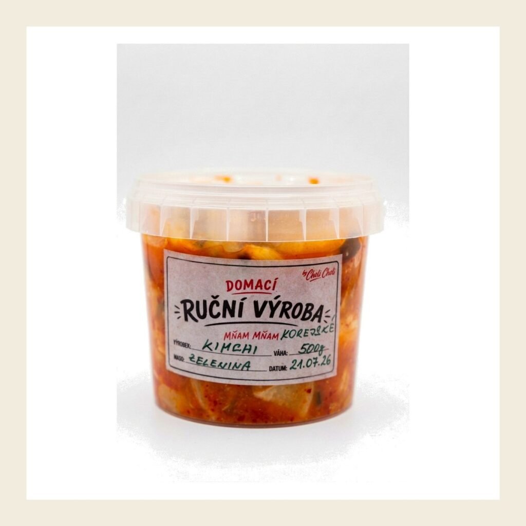 Kelímek domácího kimchi 500 g, ruční výroba Choli Choli